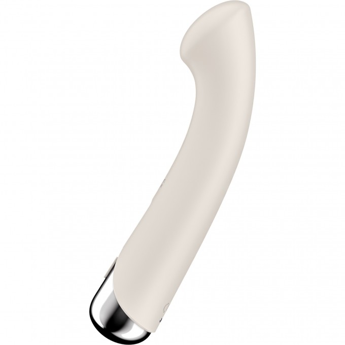 Вибратор для точки G с ротацией SATISFYER SPINNING G-SPOT 1 бежевый 4048772
